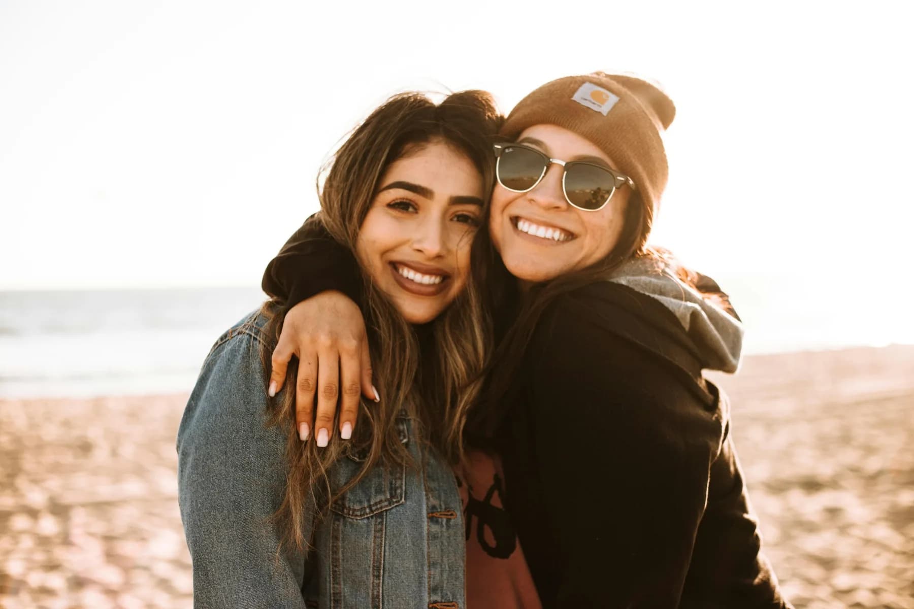 Two close friends enjoying time together
