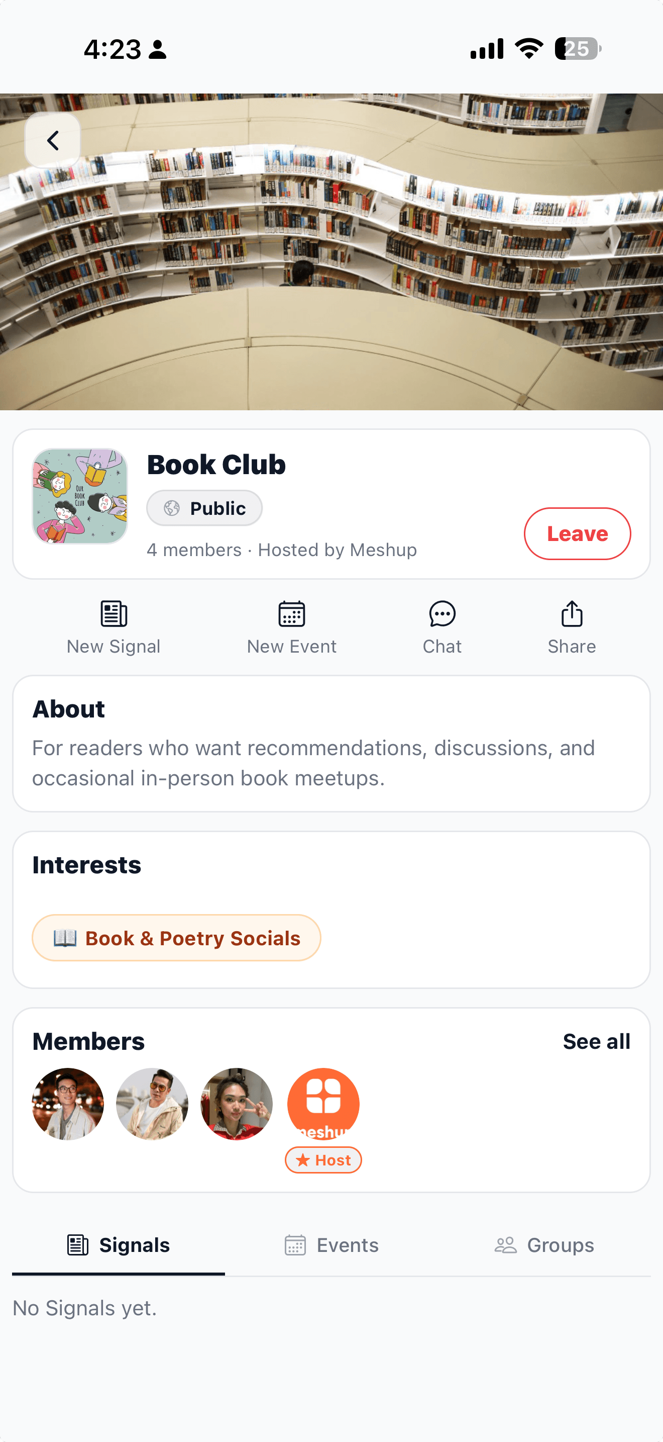 Find your communities in Meshup
